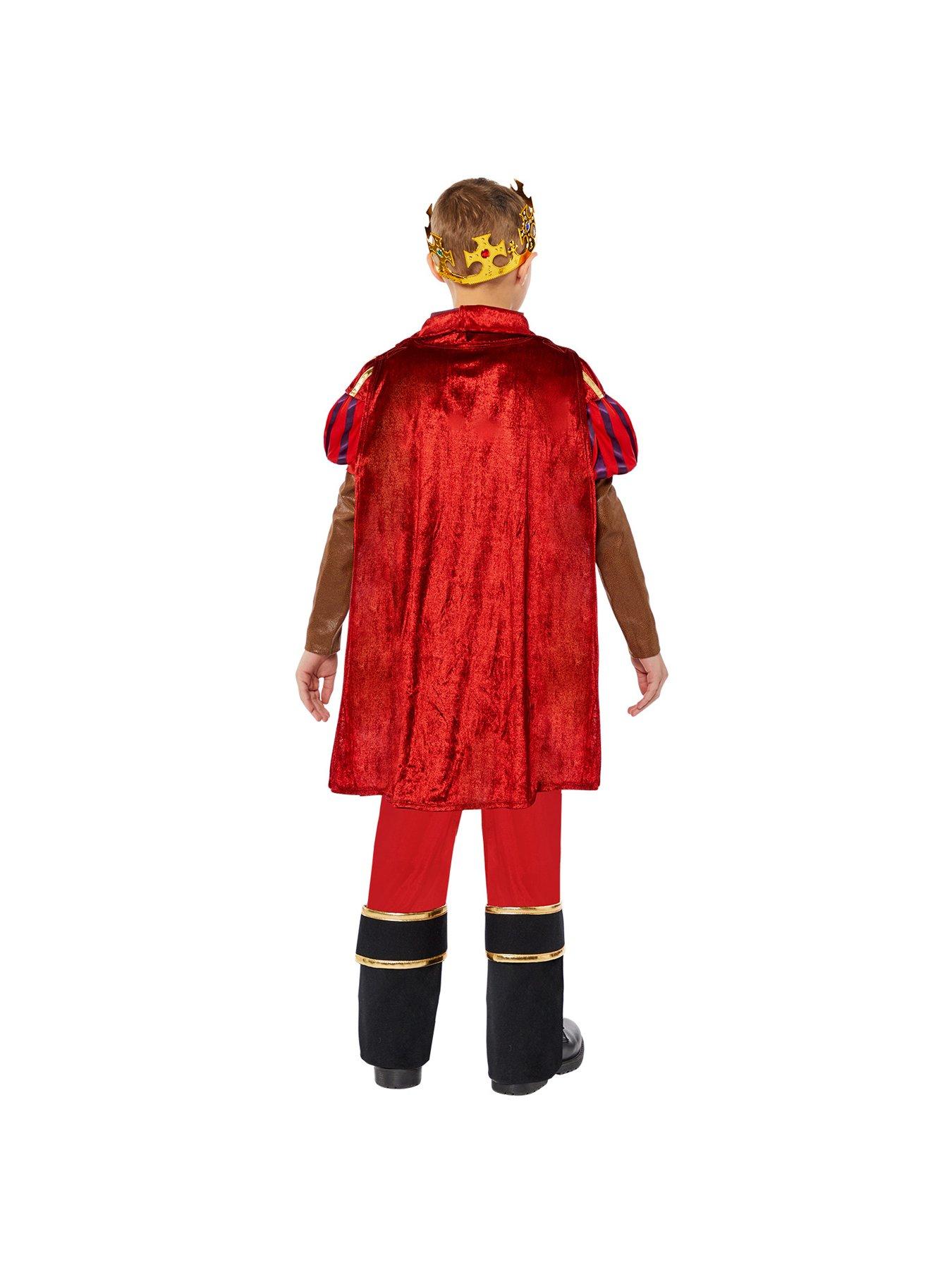 Image 2 of 4 of Tudor King Red Deluxe Costume
