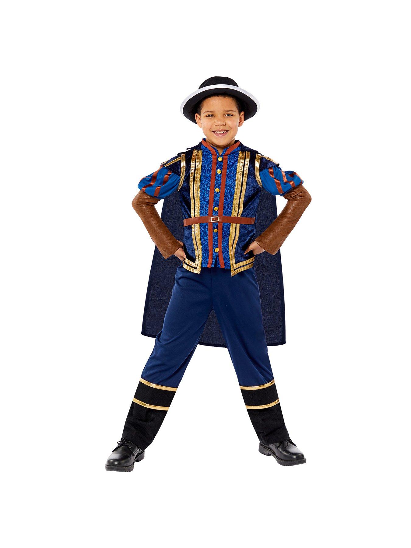 undefined Tudor Boy Blue Deluxe Costume