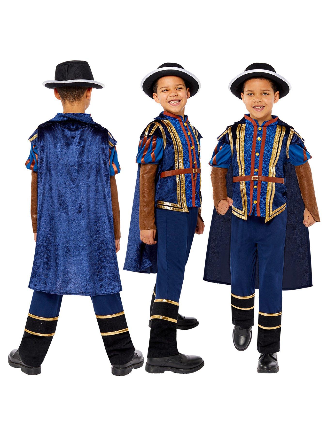 Tudor Boy Blue Deluxe Costume