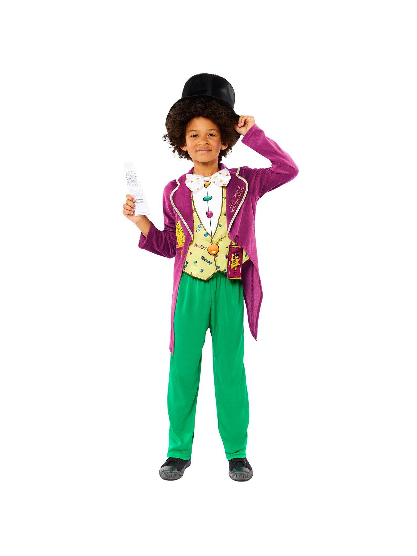 Willy wonka store costume plus size