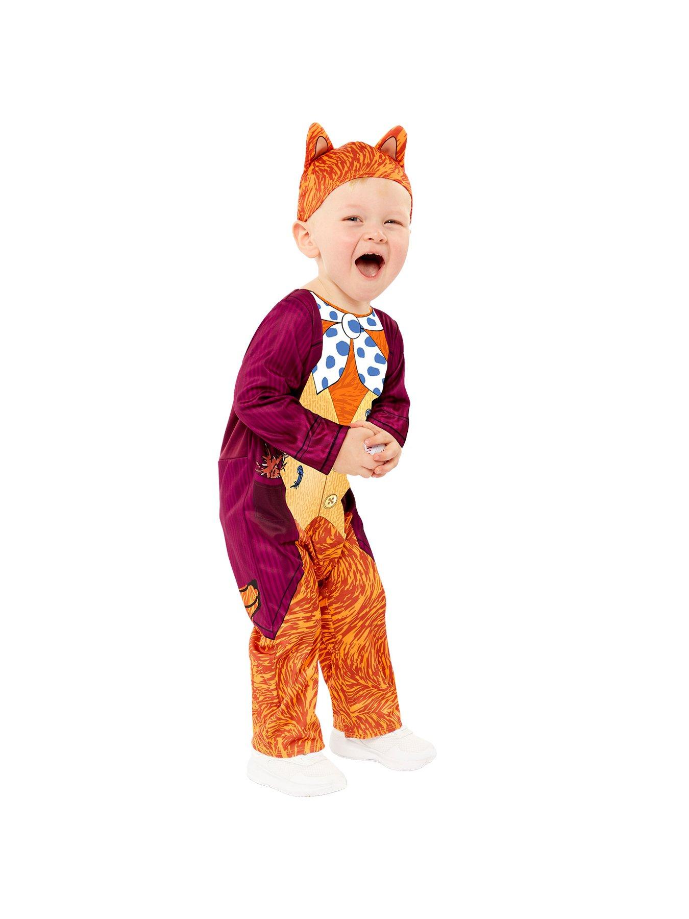 Image 1 of 4 of Roald Dahl Toddler Fantastic Mr Fox Costume