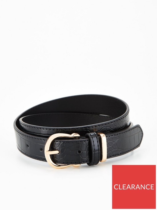 front image of everyday-buckle-belt