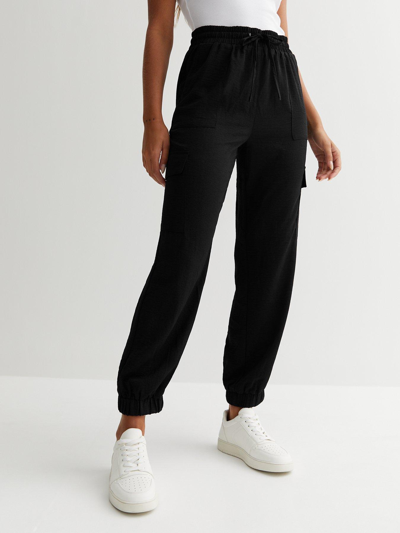 Marc New York Drawstring Hem Cropped Jogger Pants