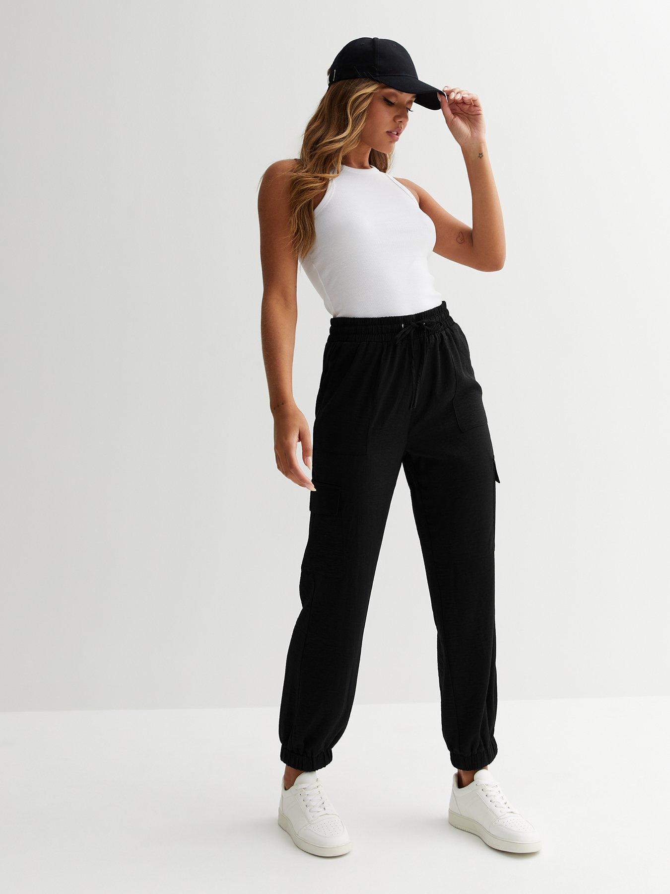 Combat trousers black on sale womens