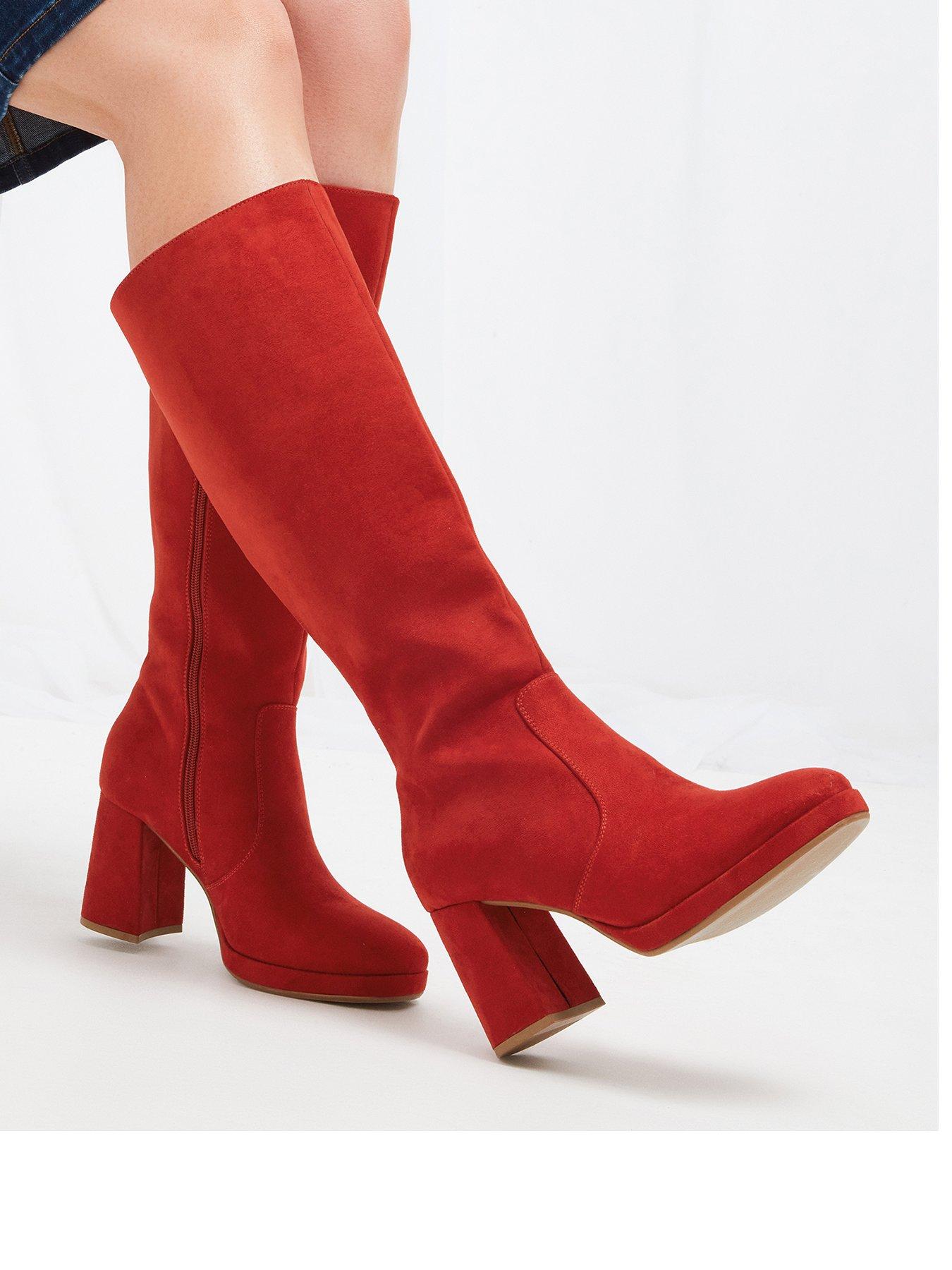 Joe browns red boots sales