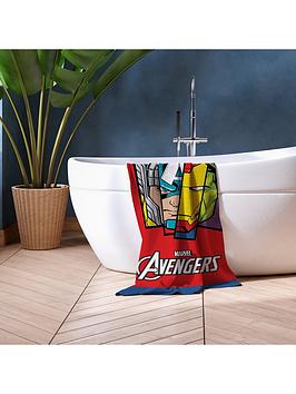 Product photograph of Disney Marvel Avengers Towel from very.co.uk