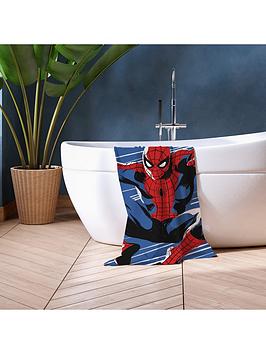 Product photograph of Disney Spiderman Towel from very.co.uk