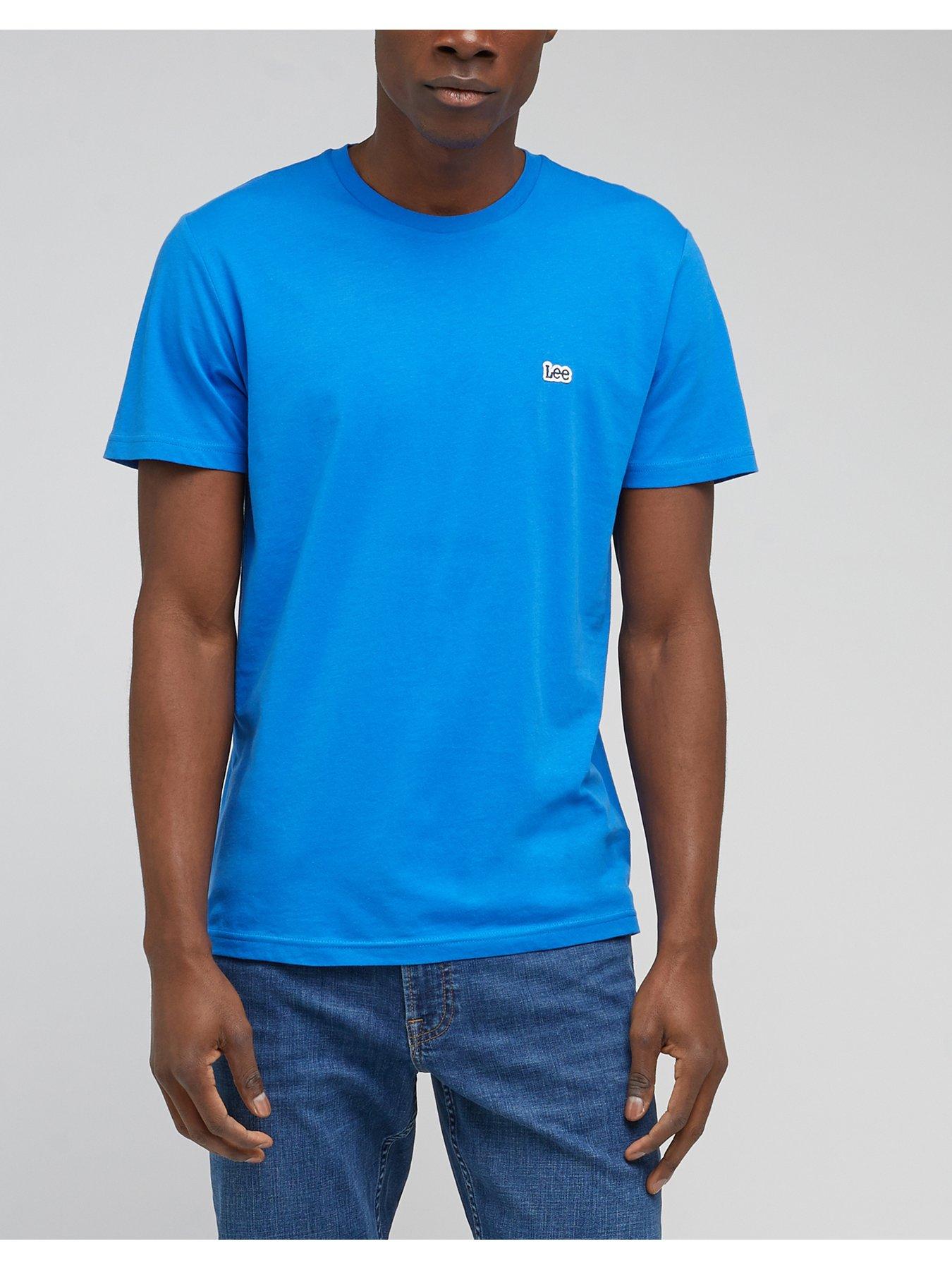 Lee Men's T-Shirt - Blue - L