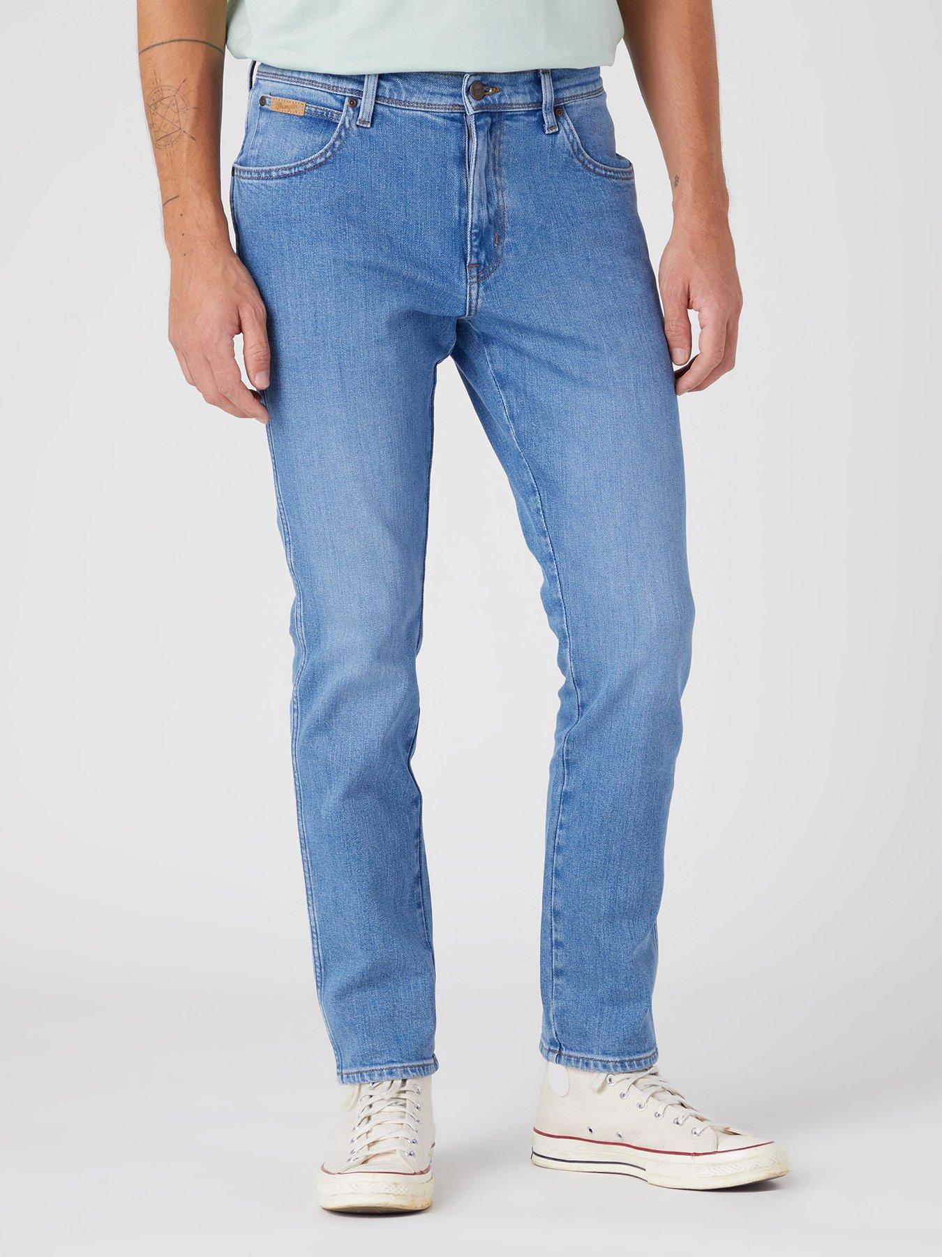 Wrangler Texas Authentic Slim Fit Jeans - Blue | Very.co.uk