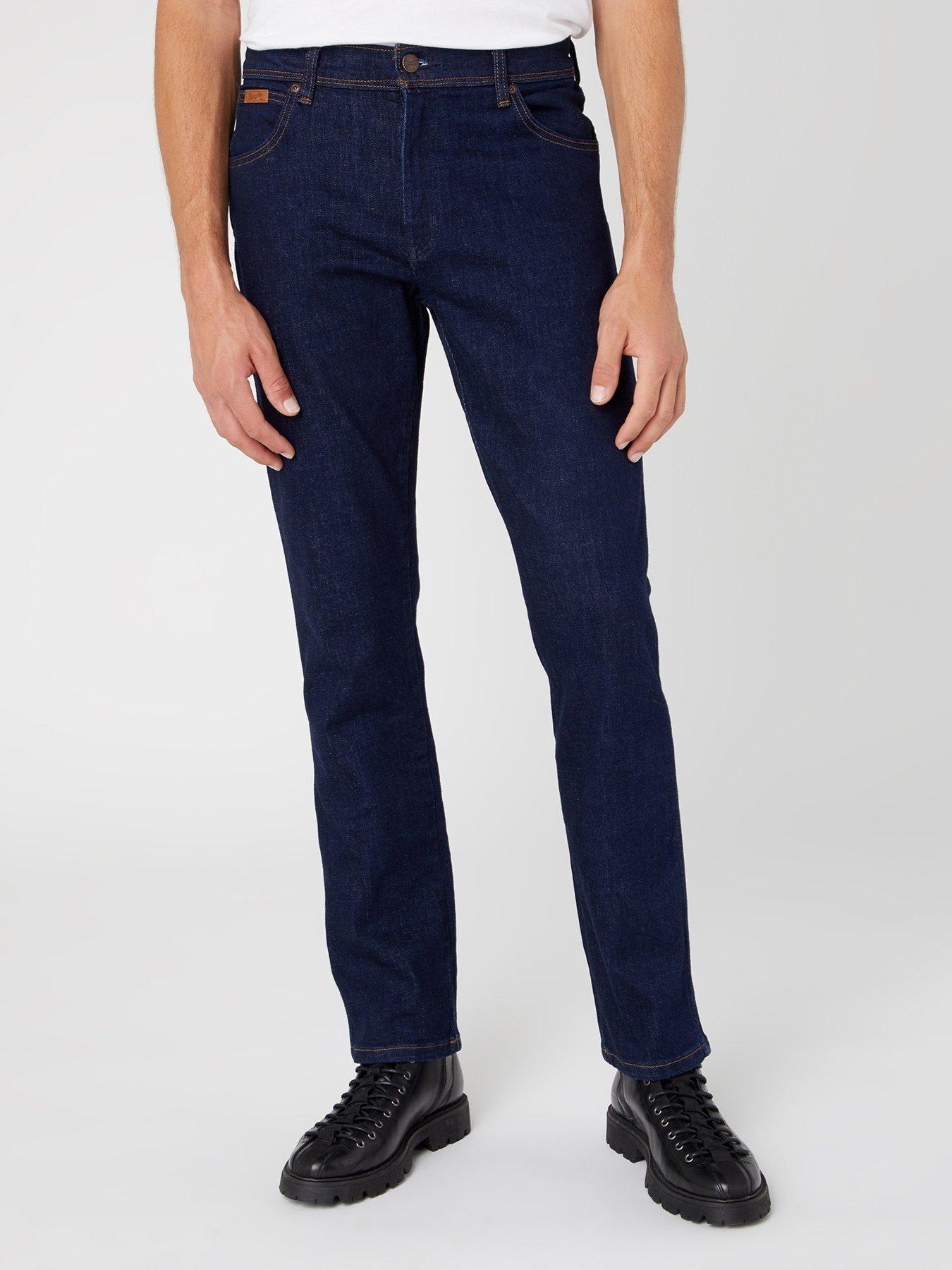 Wrangler Texas Authentic Slim Fit Jeans - Blue | Very.co.uk