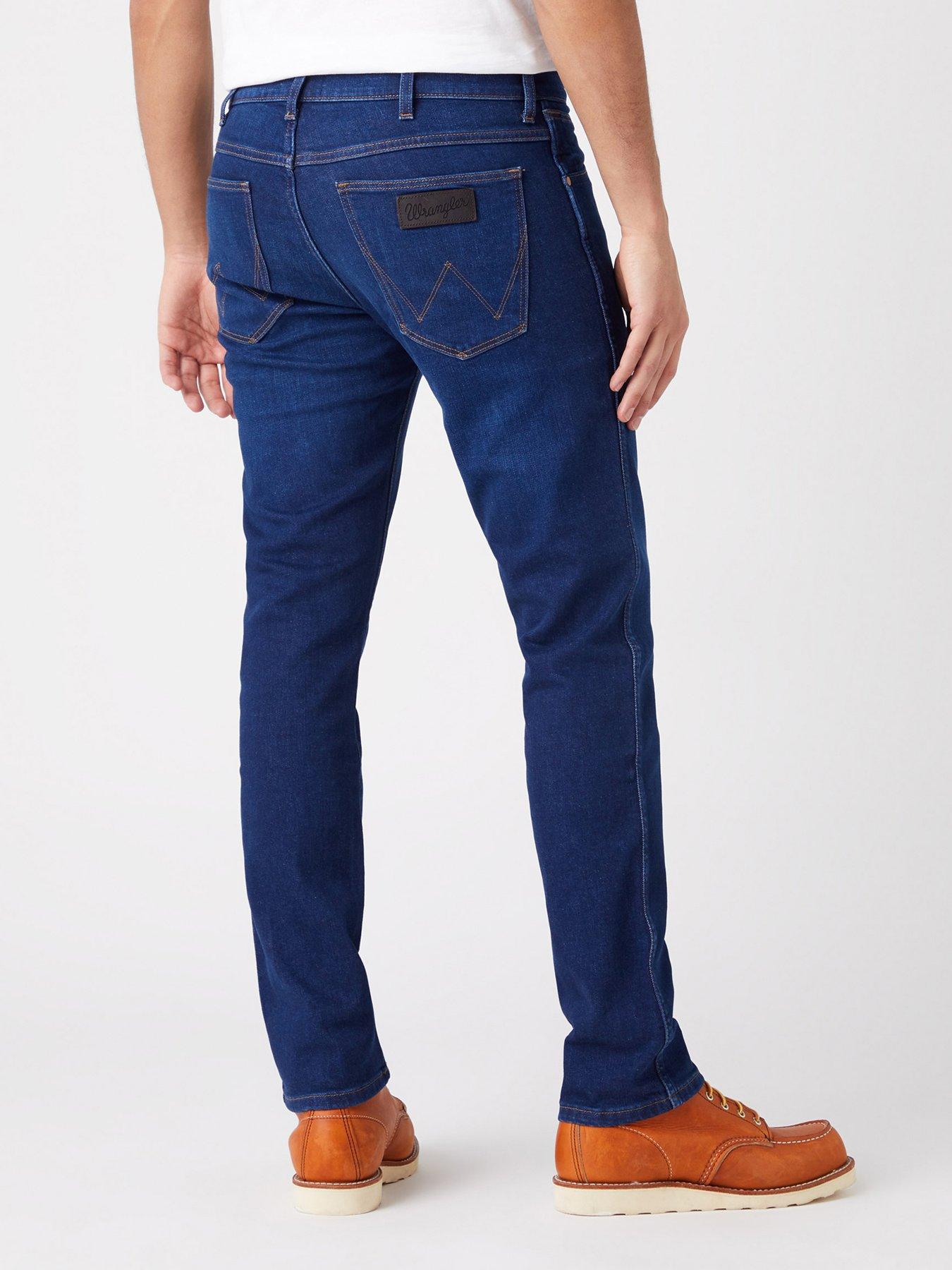 Wrangler larston best sale slim fit