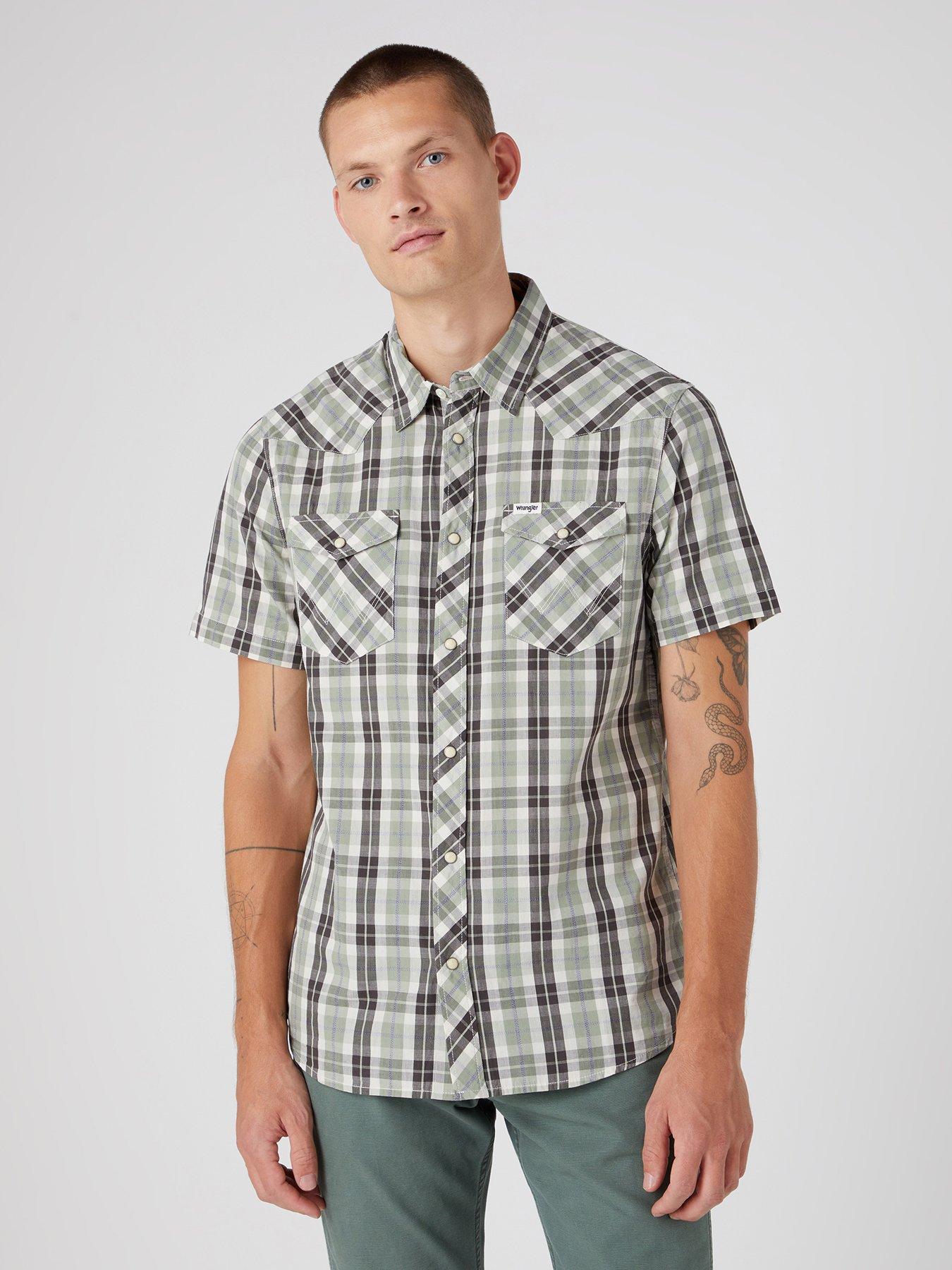 Short sleeve hot sale western shirt