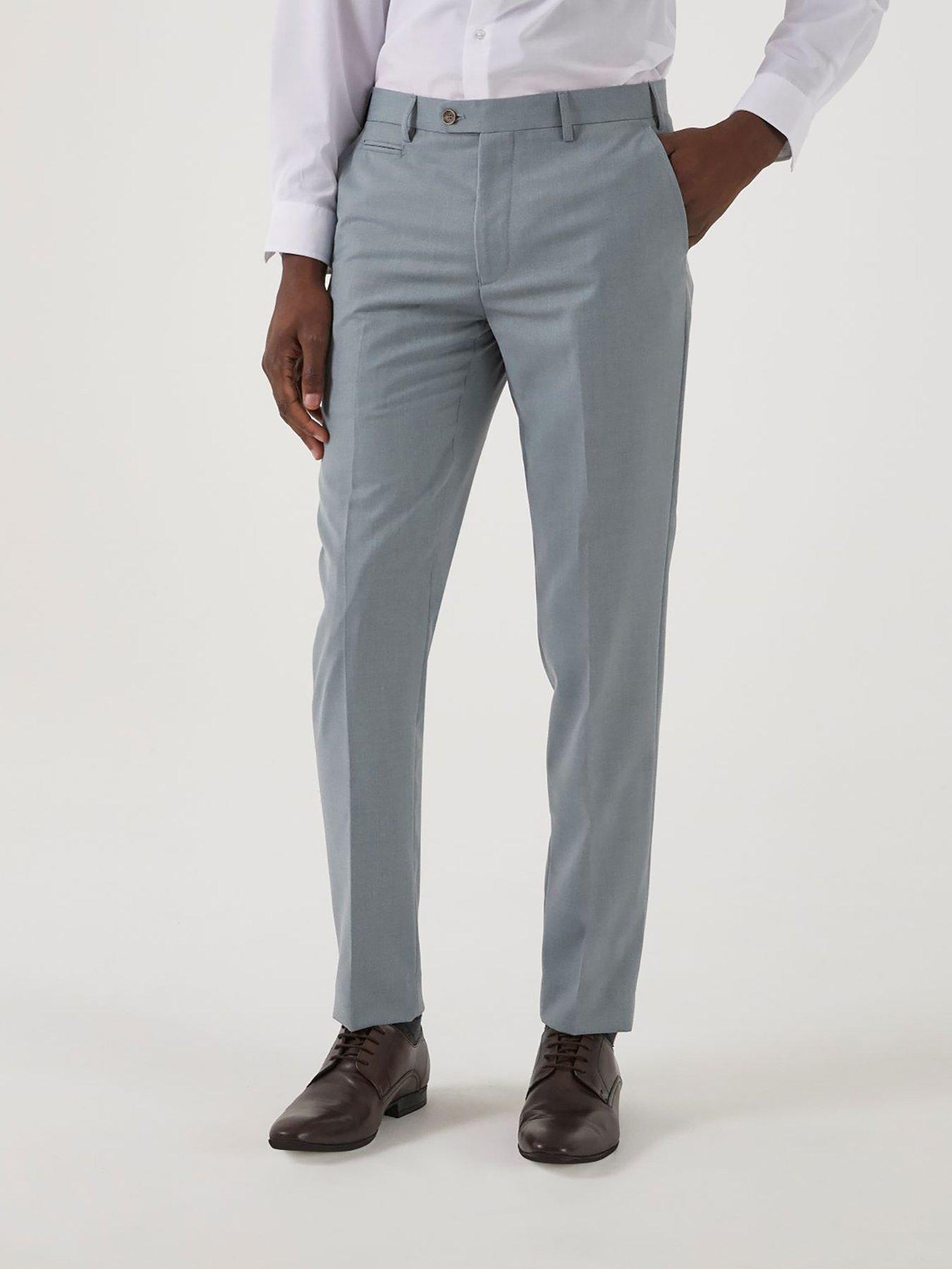 Skopes Sultano Tapered Fit Trousers - Blue | very.co.uk