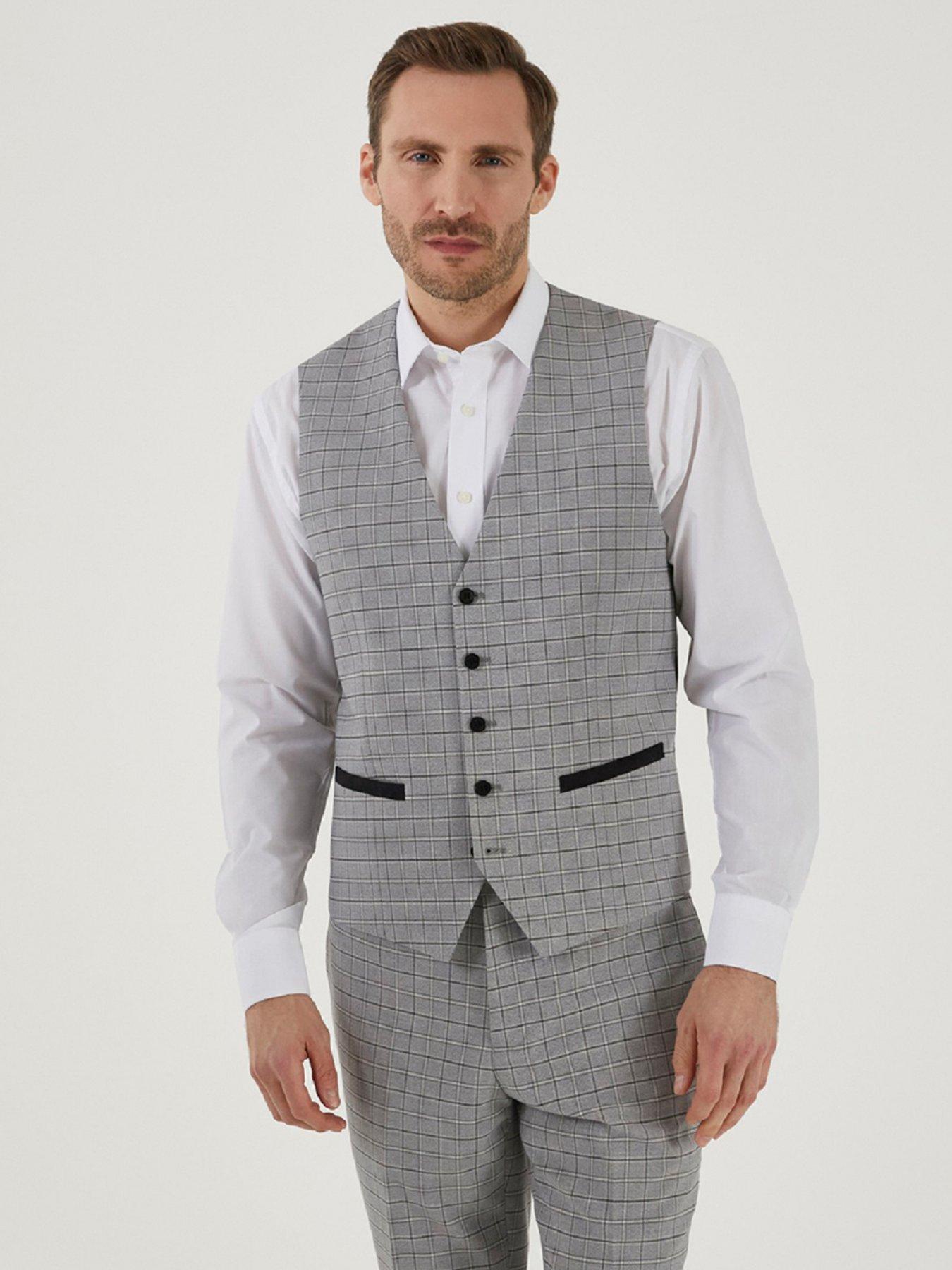 Light 2024 grey waistcoat