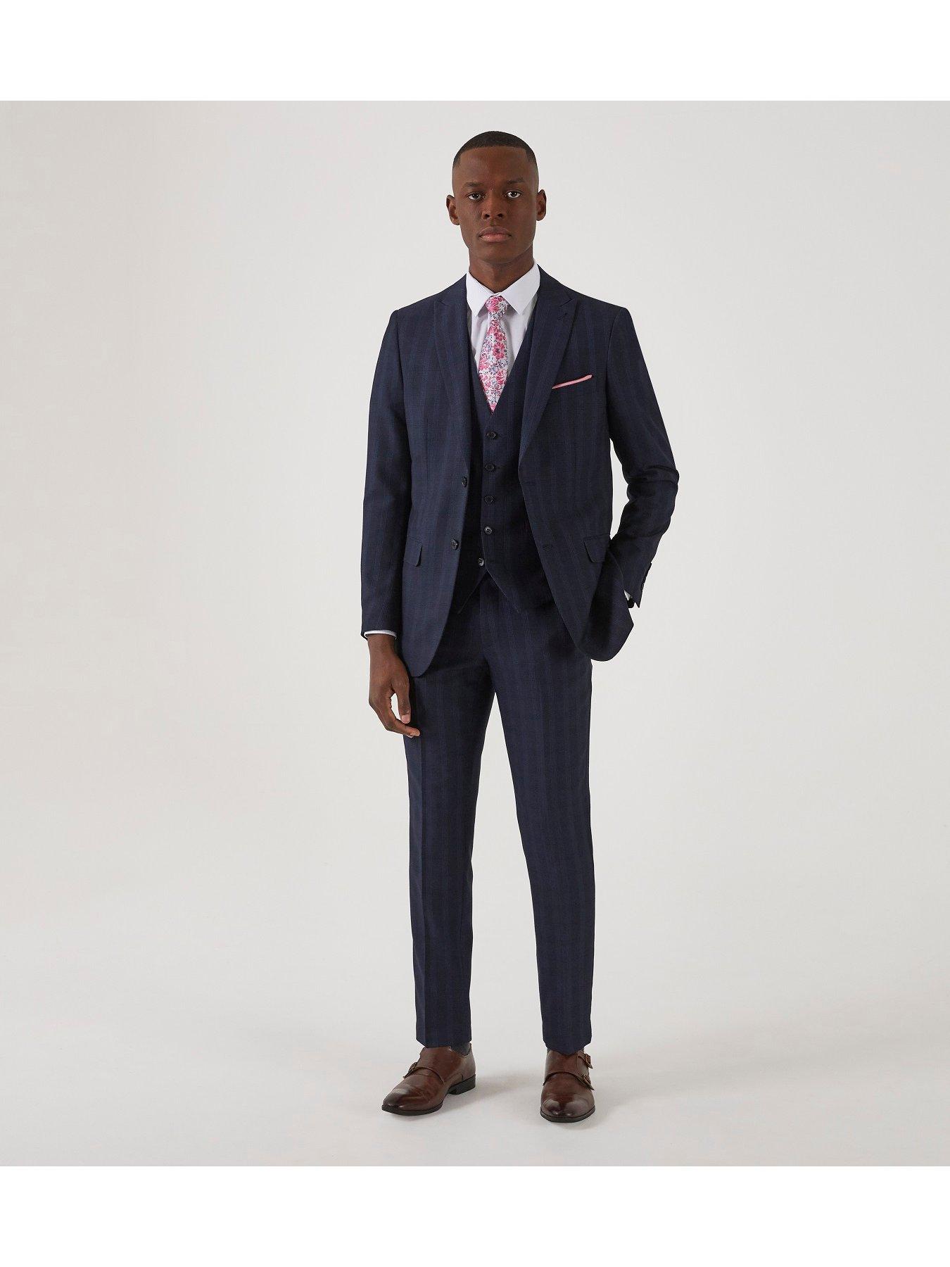 Image 3 of 4 of Skopes Doolan Tailored Fit Jacket - Navy