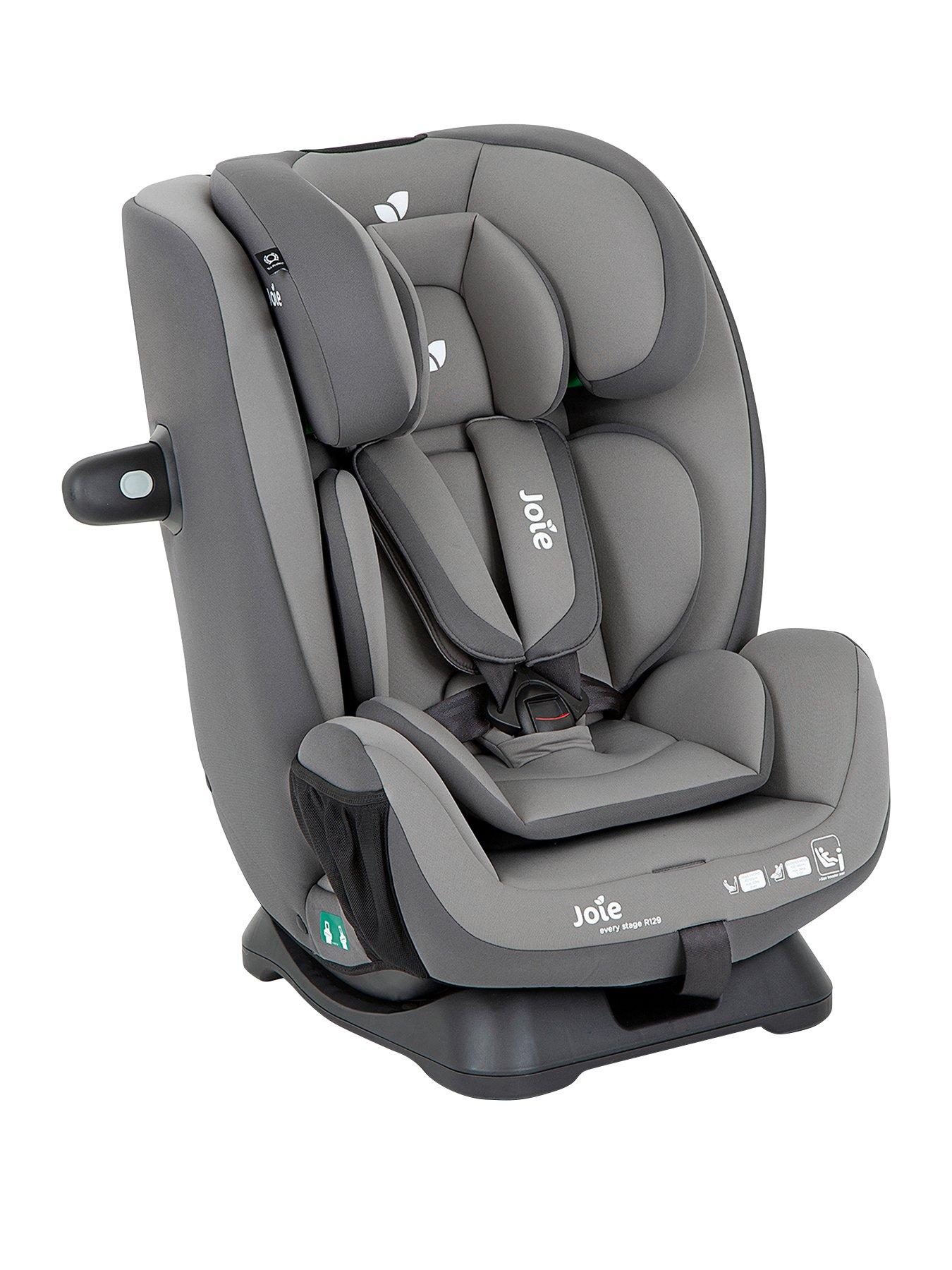 Joie Every Stage R129 0+/1/2/3 Car Seat - Cobblestone - Grey