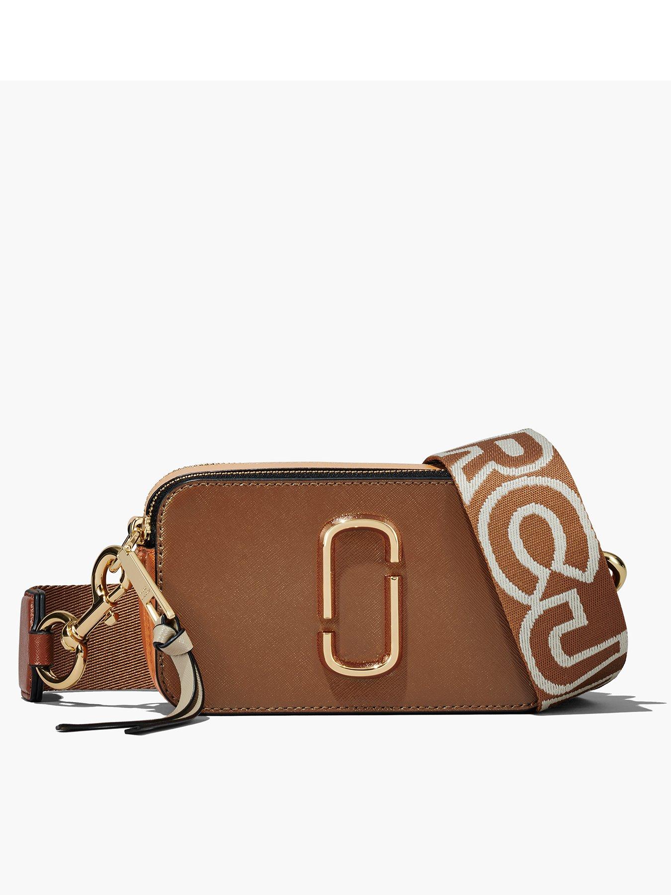 MARC JACOBS The Snapshot Cross-Body Bag - Argan Oil | very.co.uk