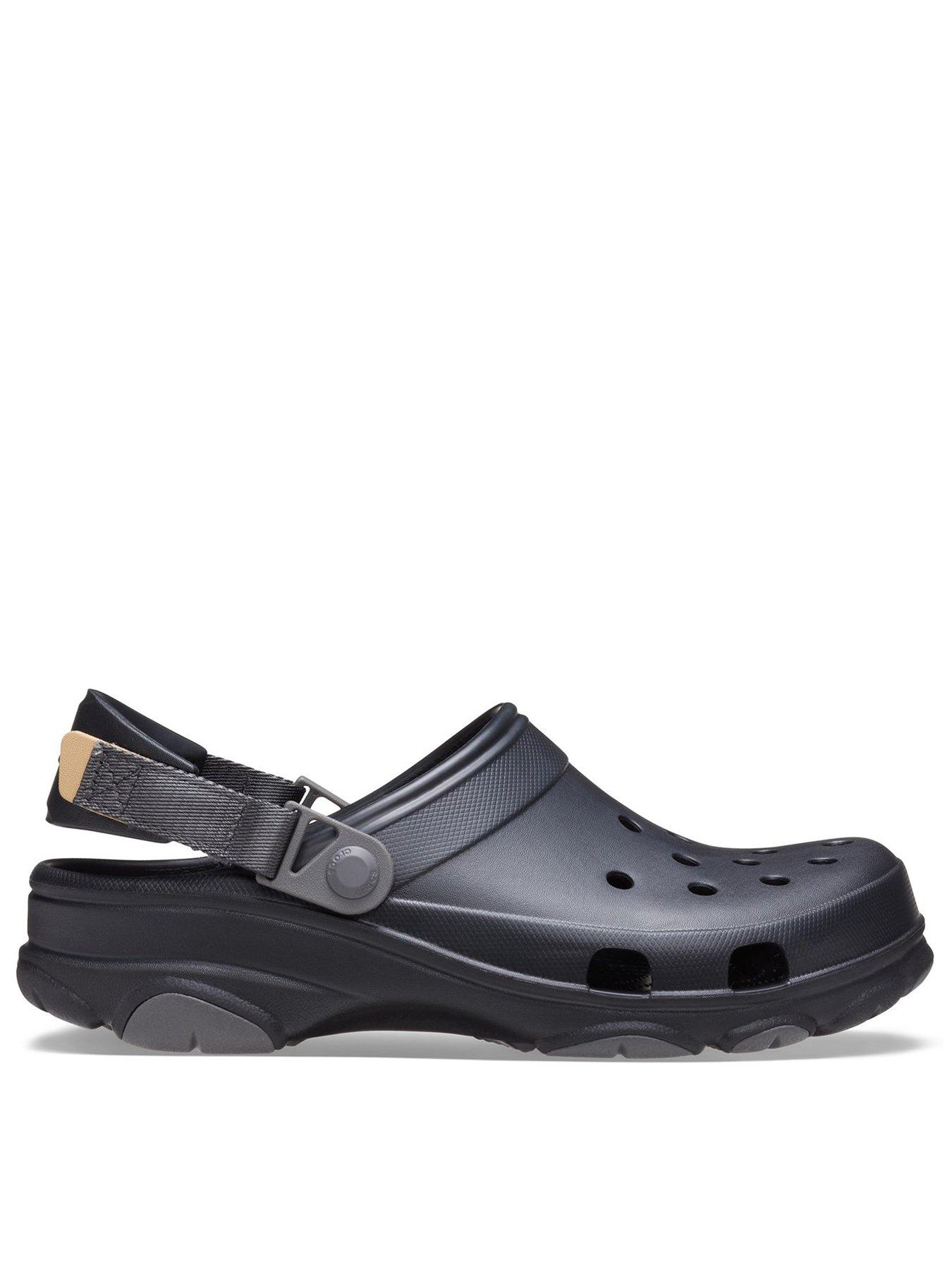 Black crocs clearance men's