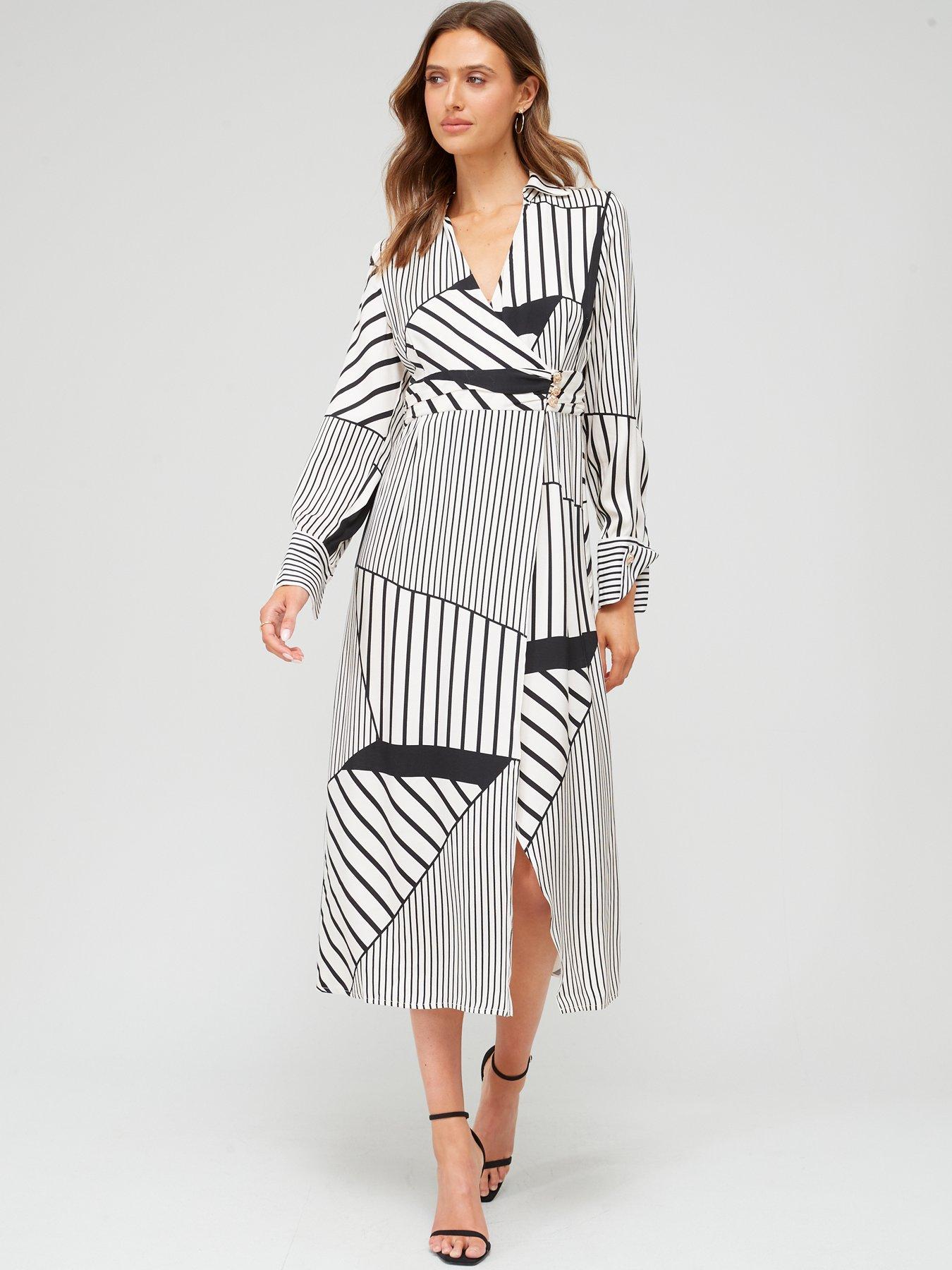 Free people sport stripe best sale midi dress