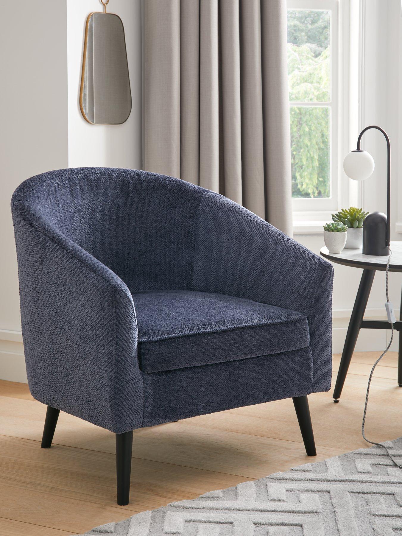 very-home-holly-fabric-armchair-navy