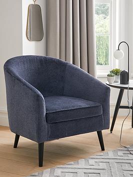 Product photograph of Very Home Holly Fabric Armchair from very.co.uk
