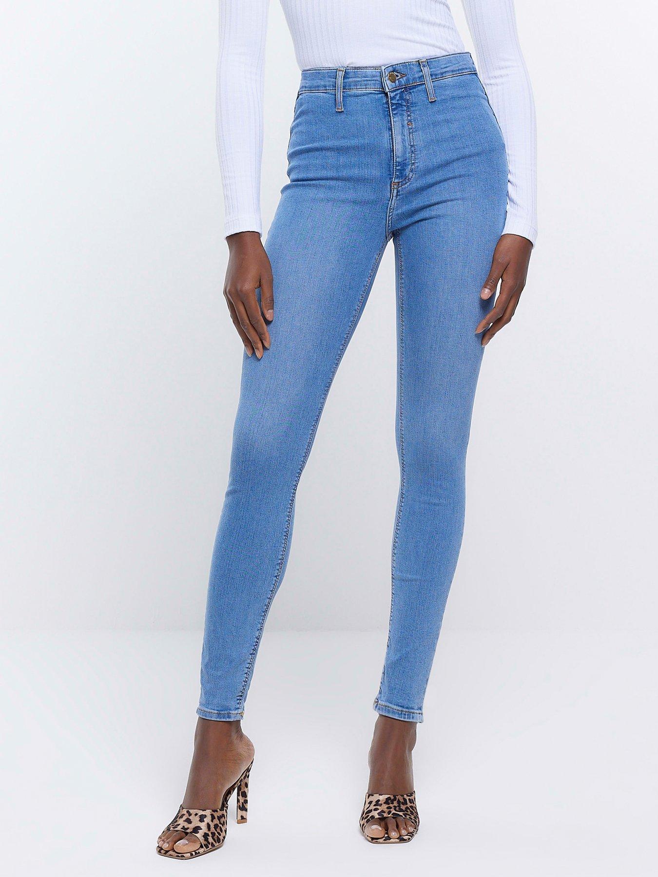 River island high waisted jeggings store