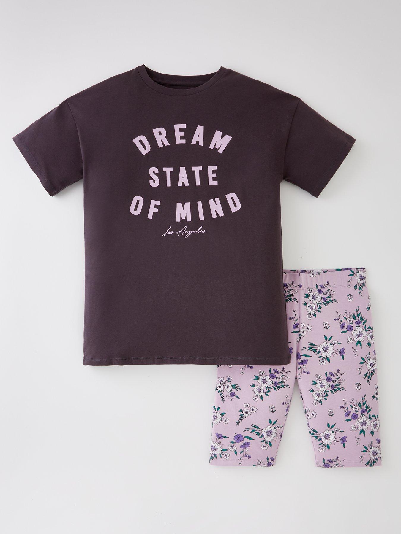T-SHIRT AND BIKER SHORTS SET – So Appropriate