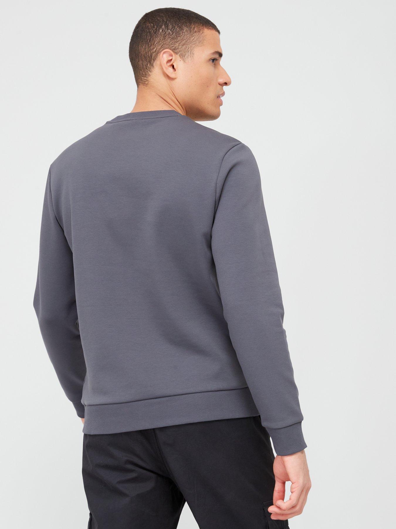 BOSS Salbo 1 Sweatshirt - Grey | Very.co.uk