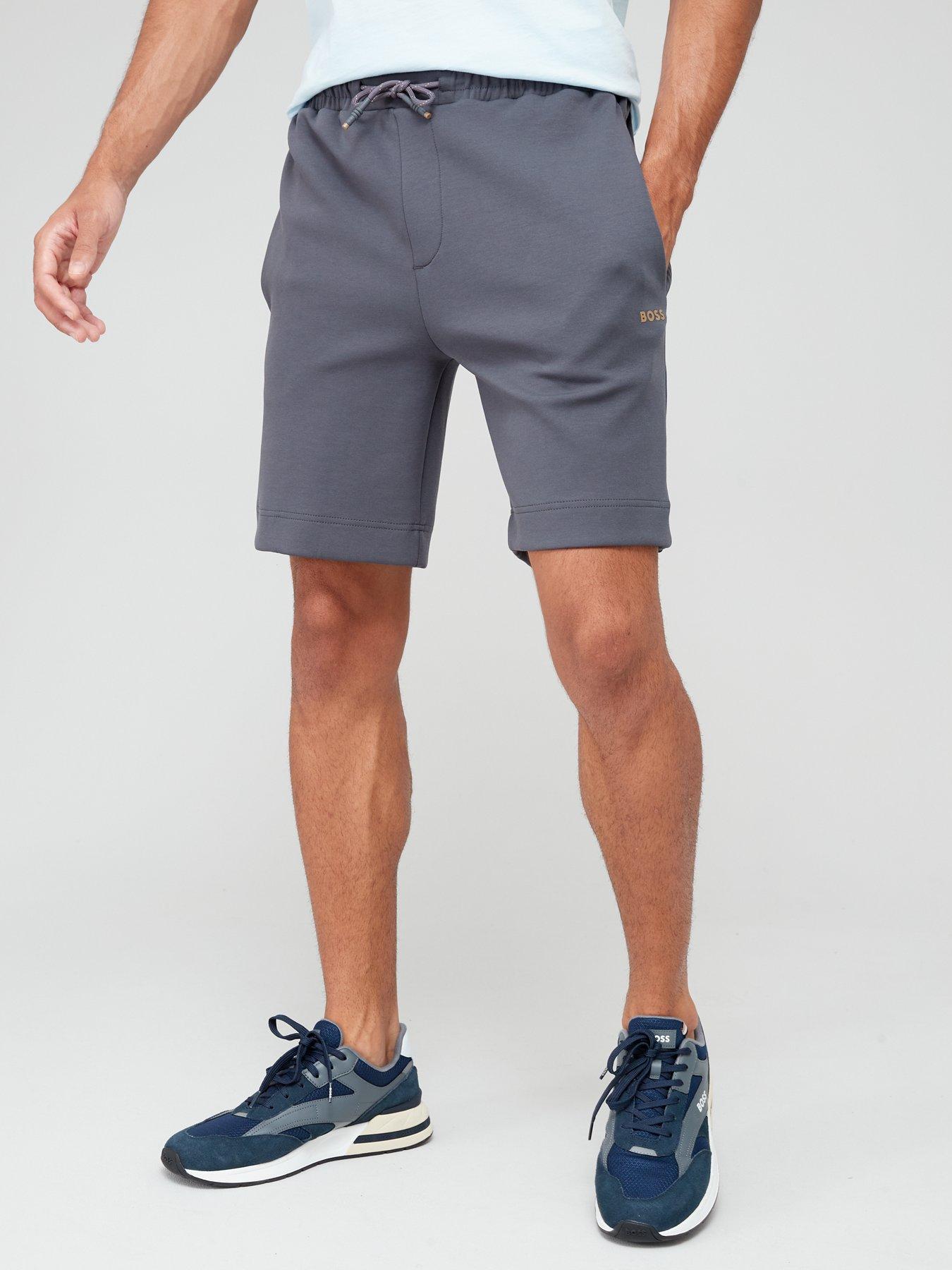 Dark grey hot sale jogger shorts