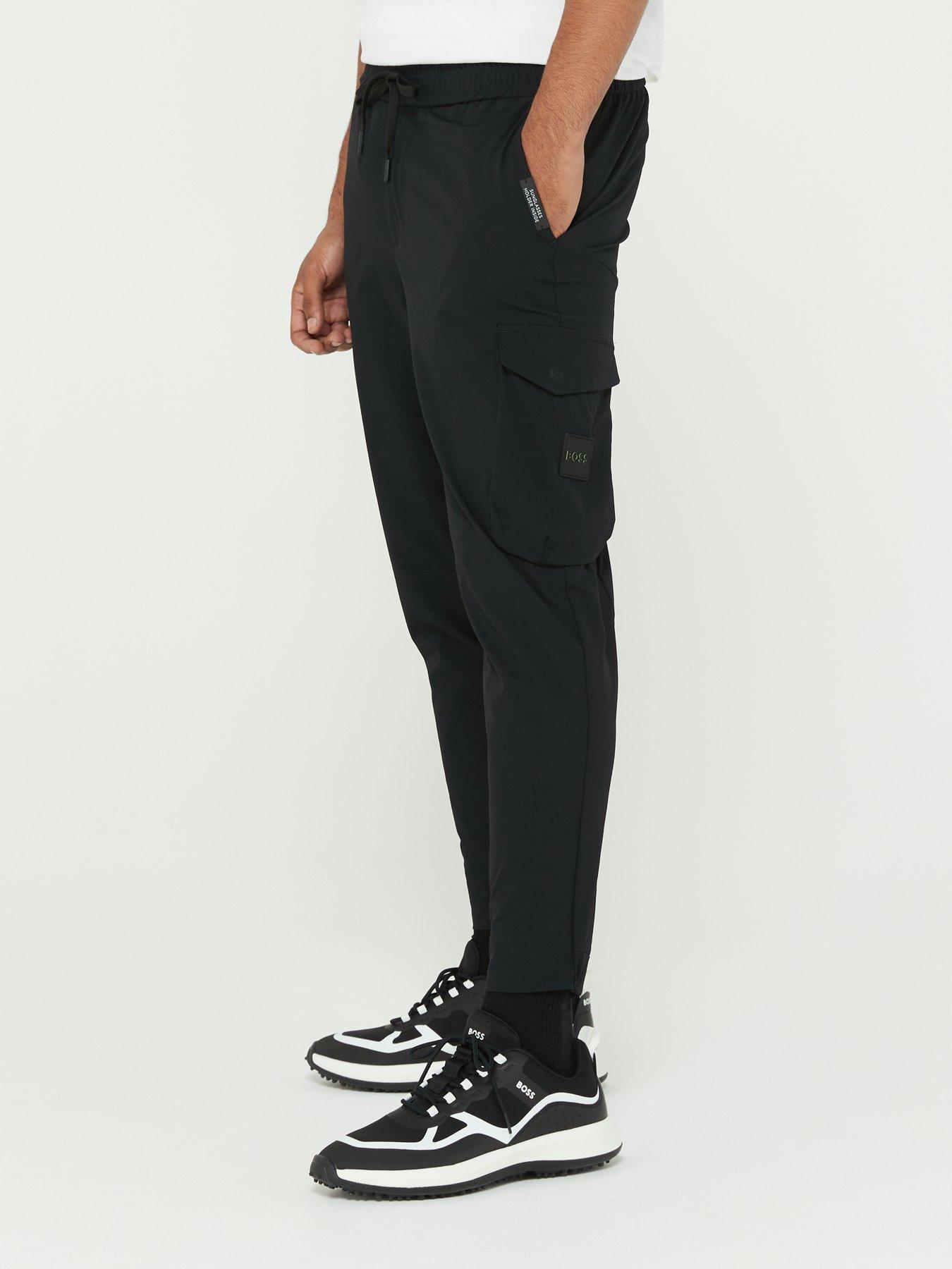 Jack & Jones Kane Loose Fit Carpenter Cargo Trousers - Black