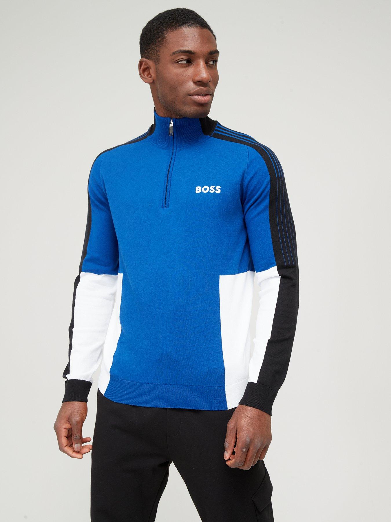 Blue boss clearance jumper