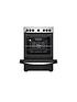  image of indesit-is67g5phx-60cm-single-dual-fuelnbspcooker-with-gas-hob-and-electric-ovennbsp--inox