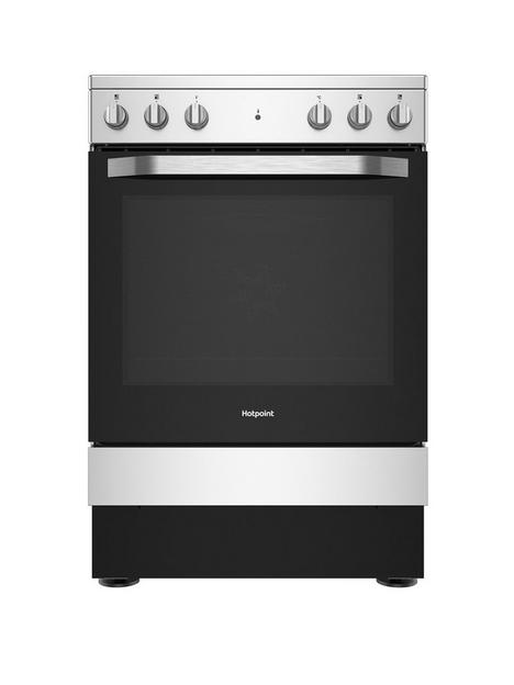 hotpoint-hs67v5khx-60cm-single-electric-cooker-with-ceramic-hob-inox