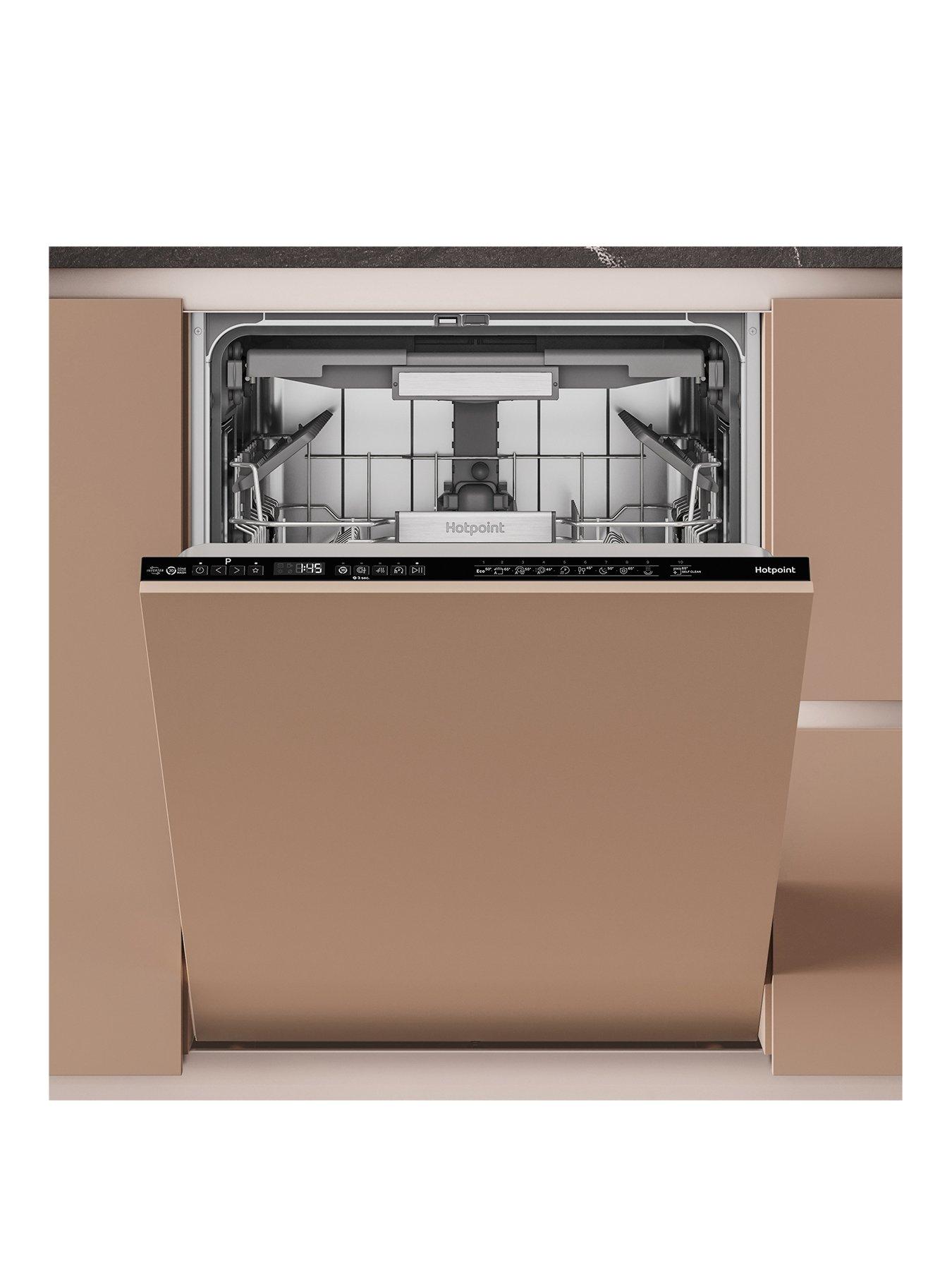 Product photograph of Hotpoint H7ihp42luk 15-place Built-in Dishwasher - Silver - Dishwasher With Installation from very.co.uk