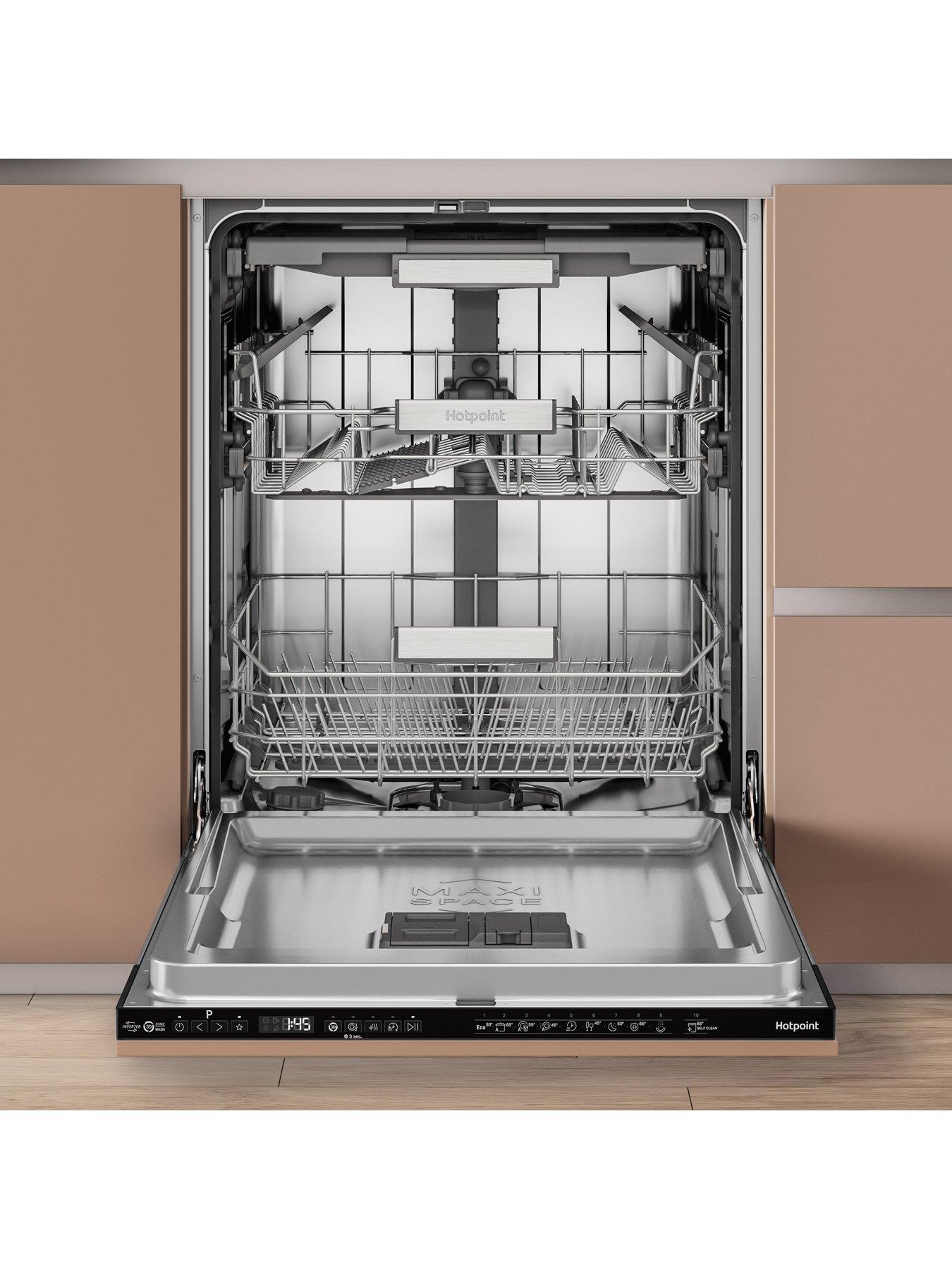 Image 2 of 8 of Hotpoint H7IHP42LUK 15-Place, Built-In Dishwasher - Silver