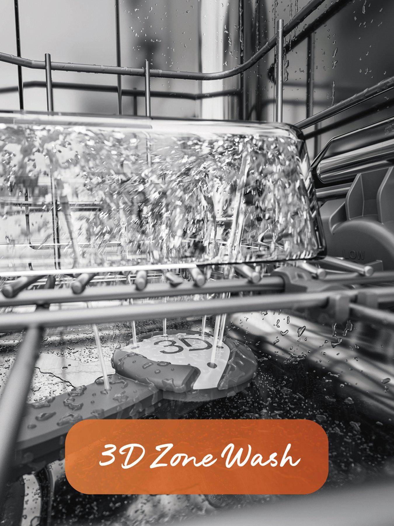 Image 6 of 8 of Hotpoint H7IHP42LUK 15-Place, Built-In Dishwasher - Silver