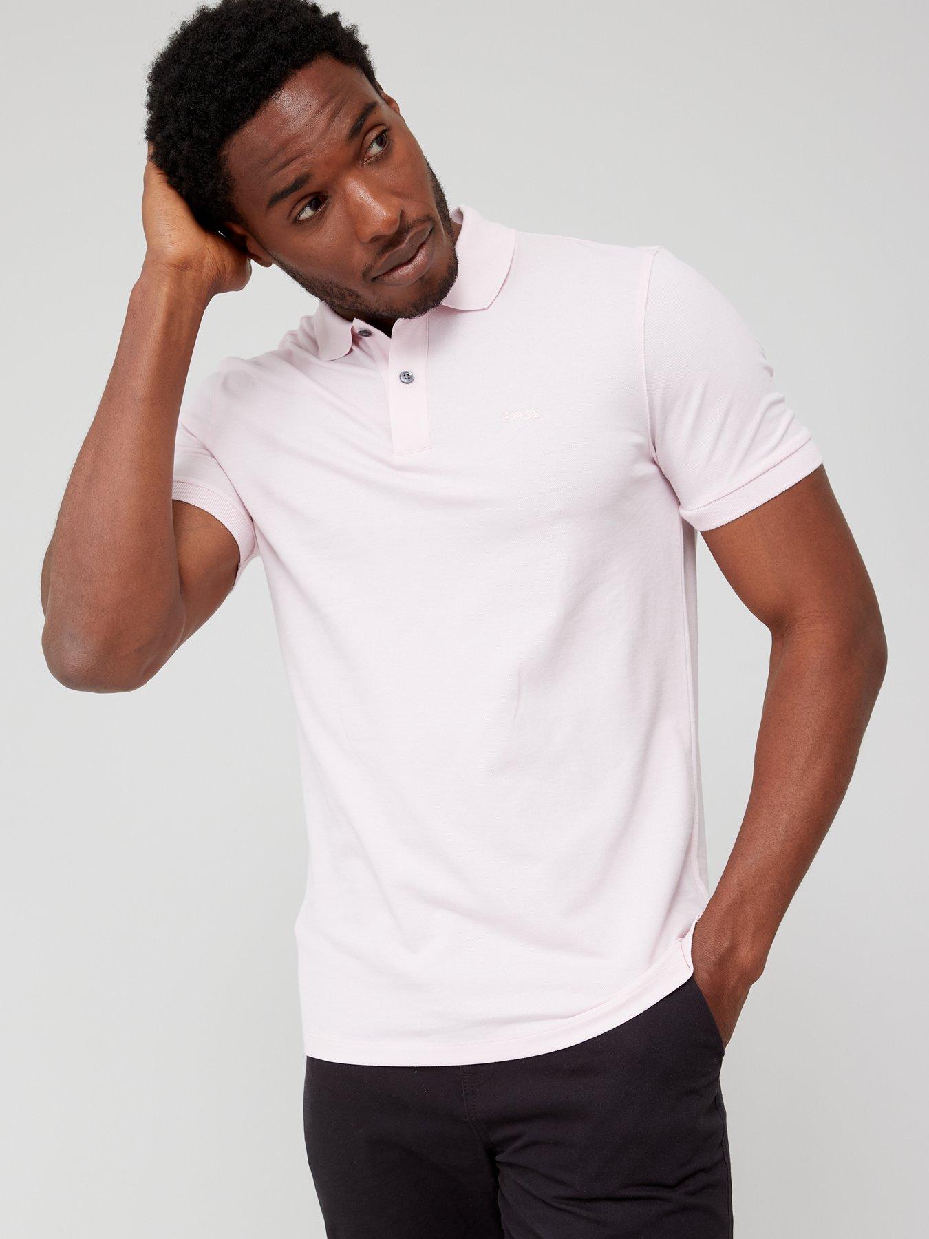 Pink boss hotsell polo shirt