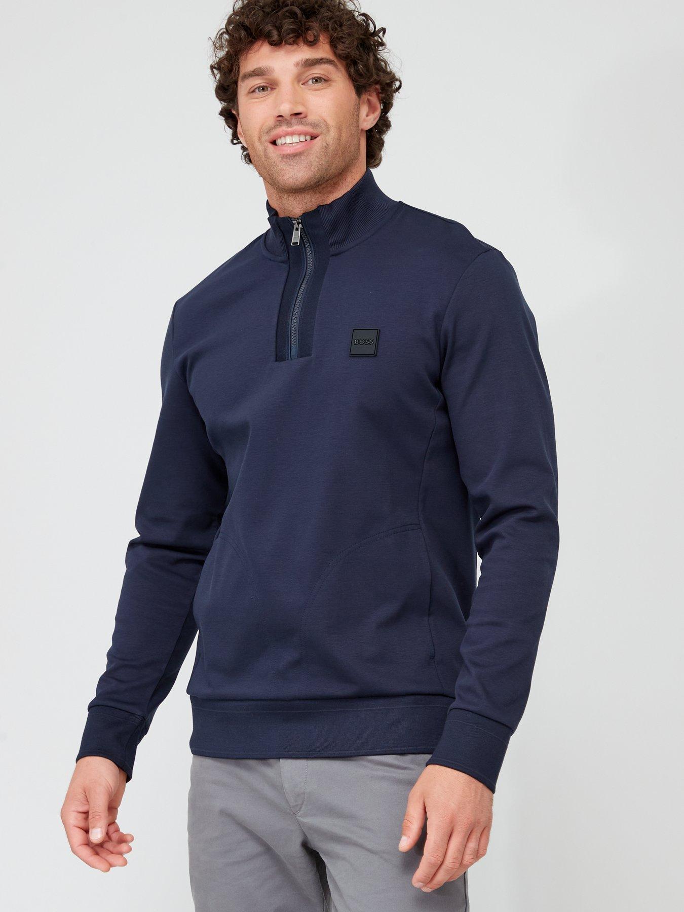 Boss sidney outlet quarter zip pullover