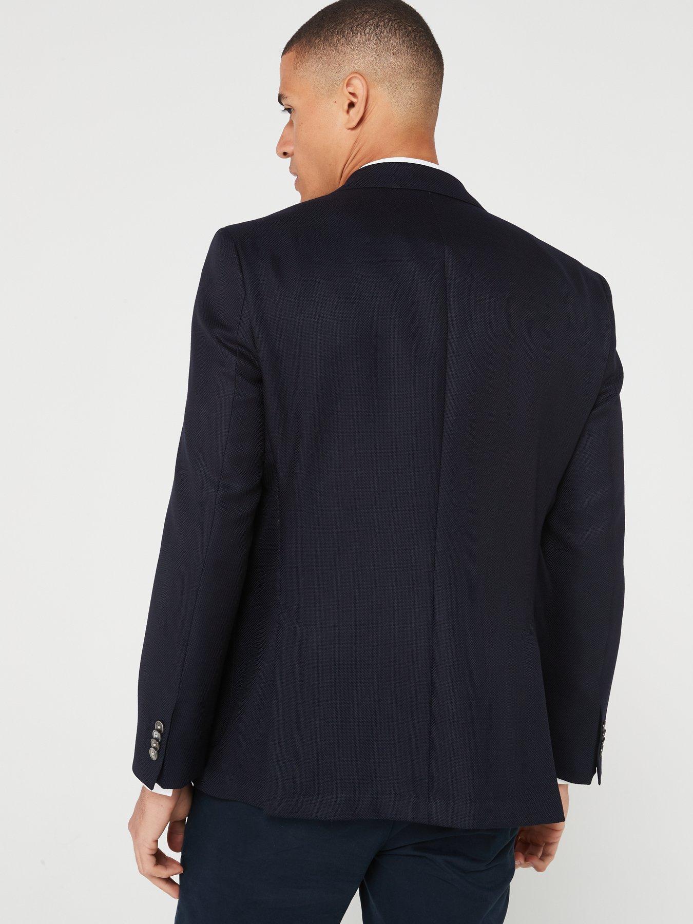 BOSS H-janson-233 Regular Fit Jacket - Dark Blue | very.co.uk