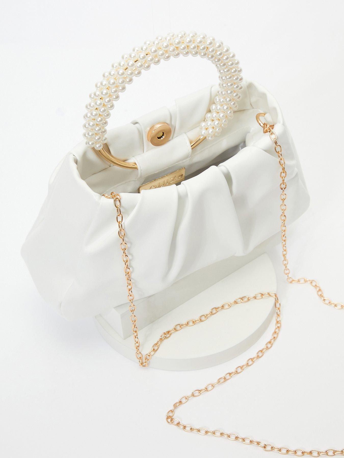 Image 4 of 4 of Quiz Pearl Handle Bag