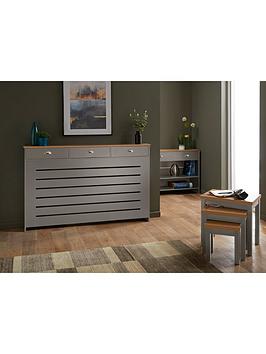 Product photograph of Lloyd Pascal Henley Large Radiator Cover Grey Oak from very.co.uk