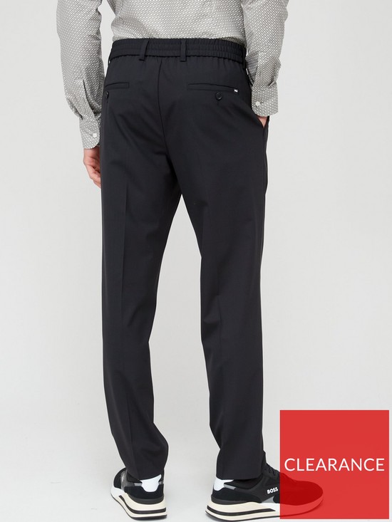 stillFront image of boss-p-genius-cw-wg-233-slim-fit-formal-trousers-black