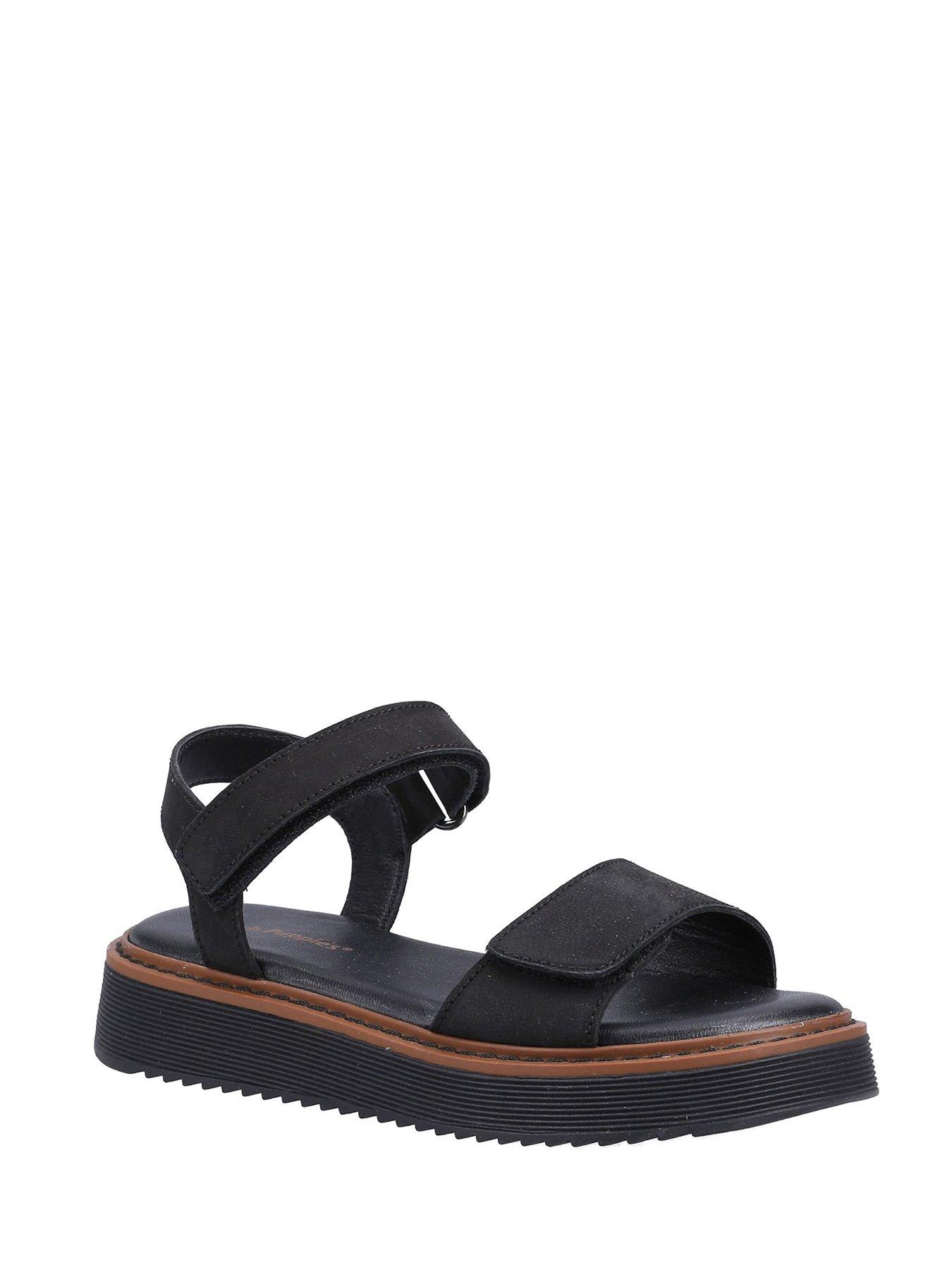 Hush Puppies Mini Cassie Sandals - Black | Very.co.uk