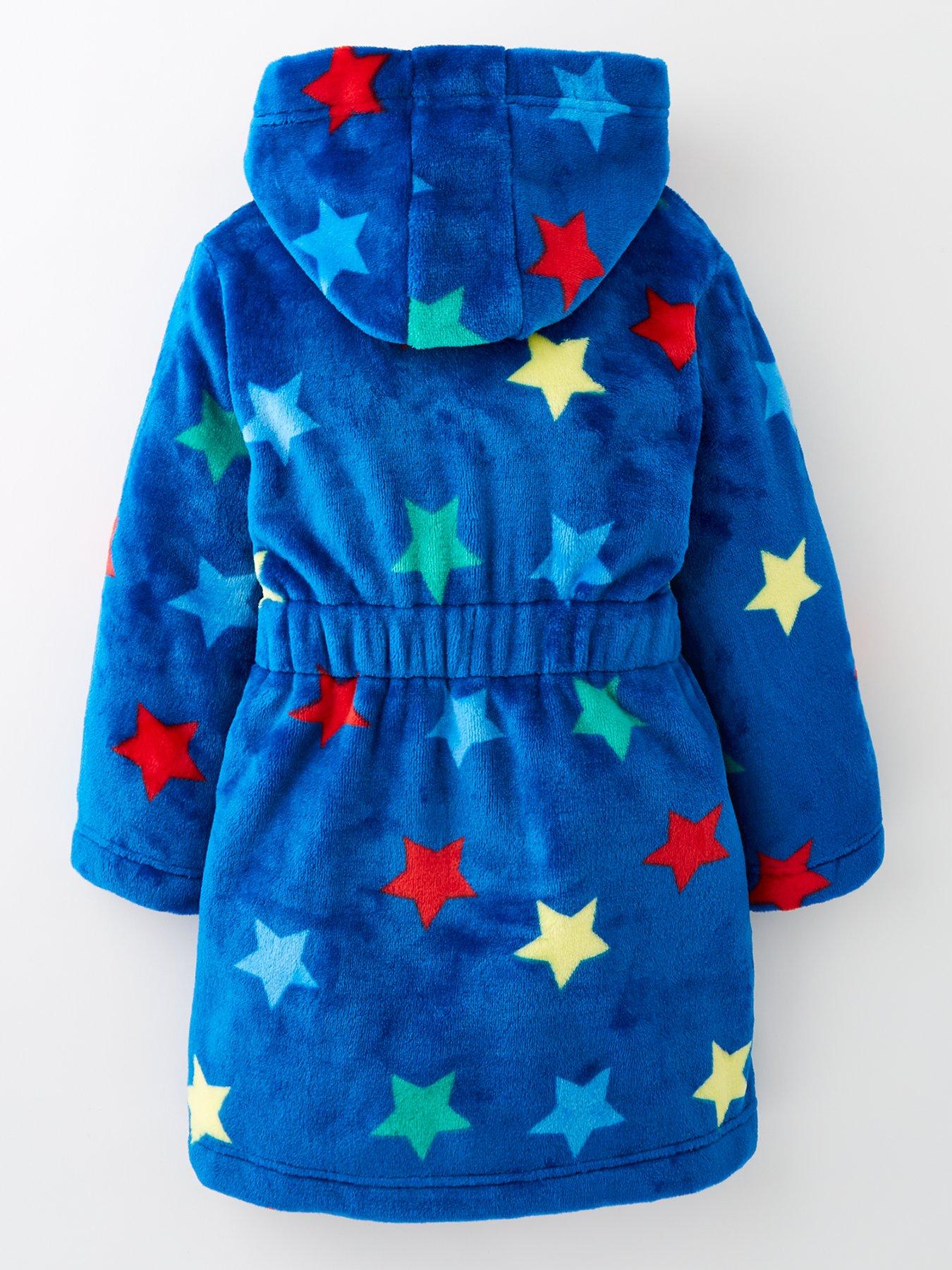 Everyday Boys Fleece Star Print Robe - Print | very.co.uk