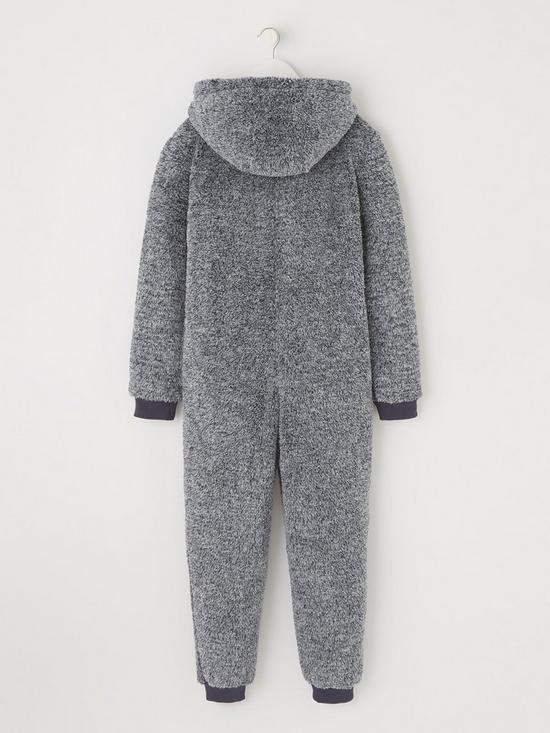 back image of v-by-very-boys-fleece-all-in-one-grey