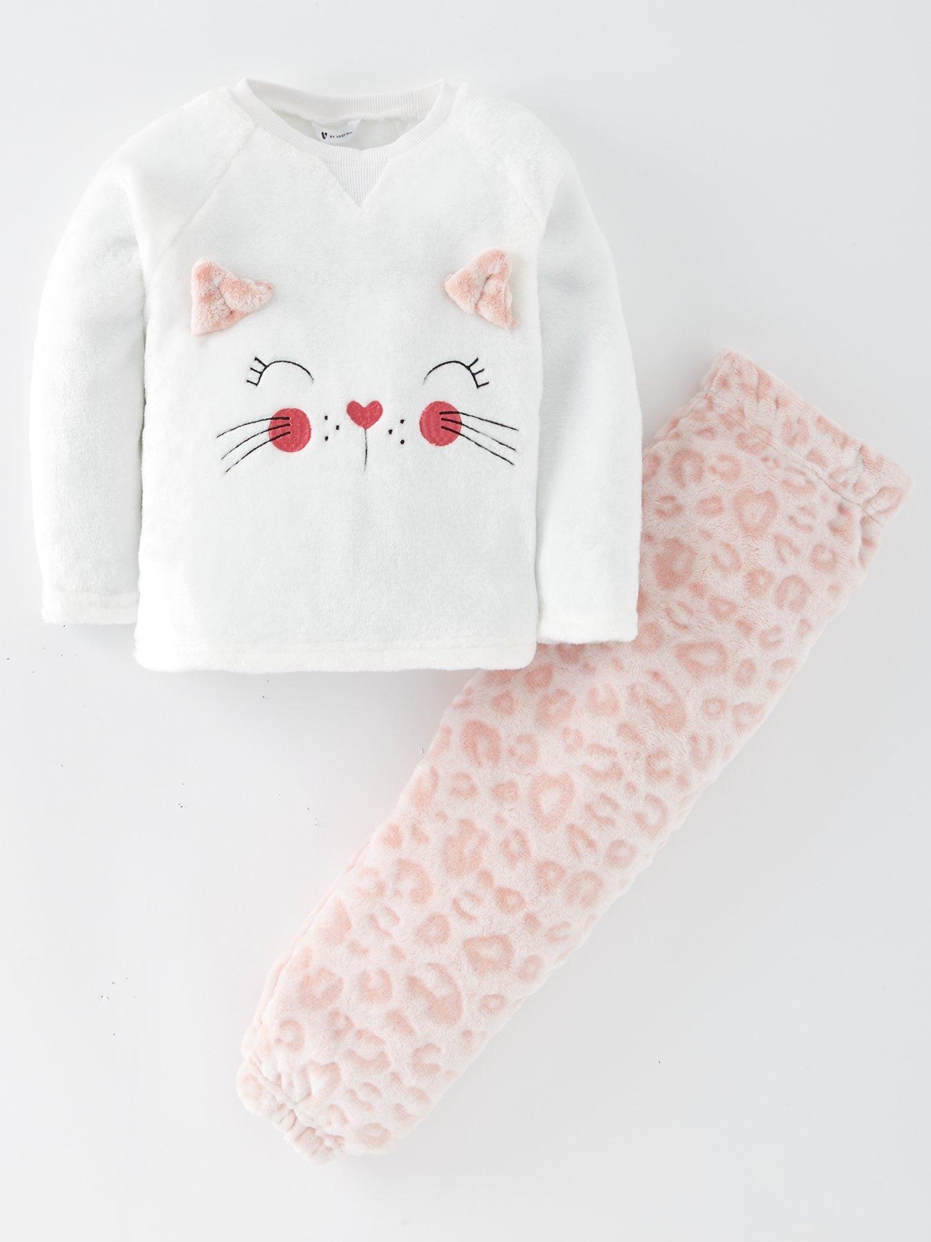 mini-v-by-very-girls-fleece-cat-twosie-pink
