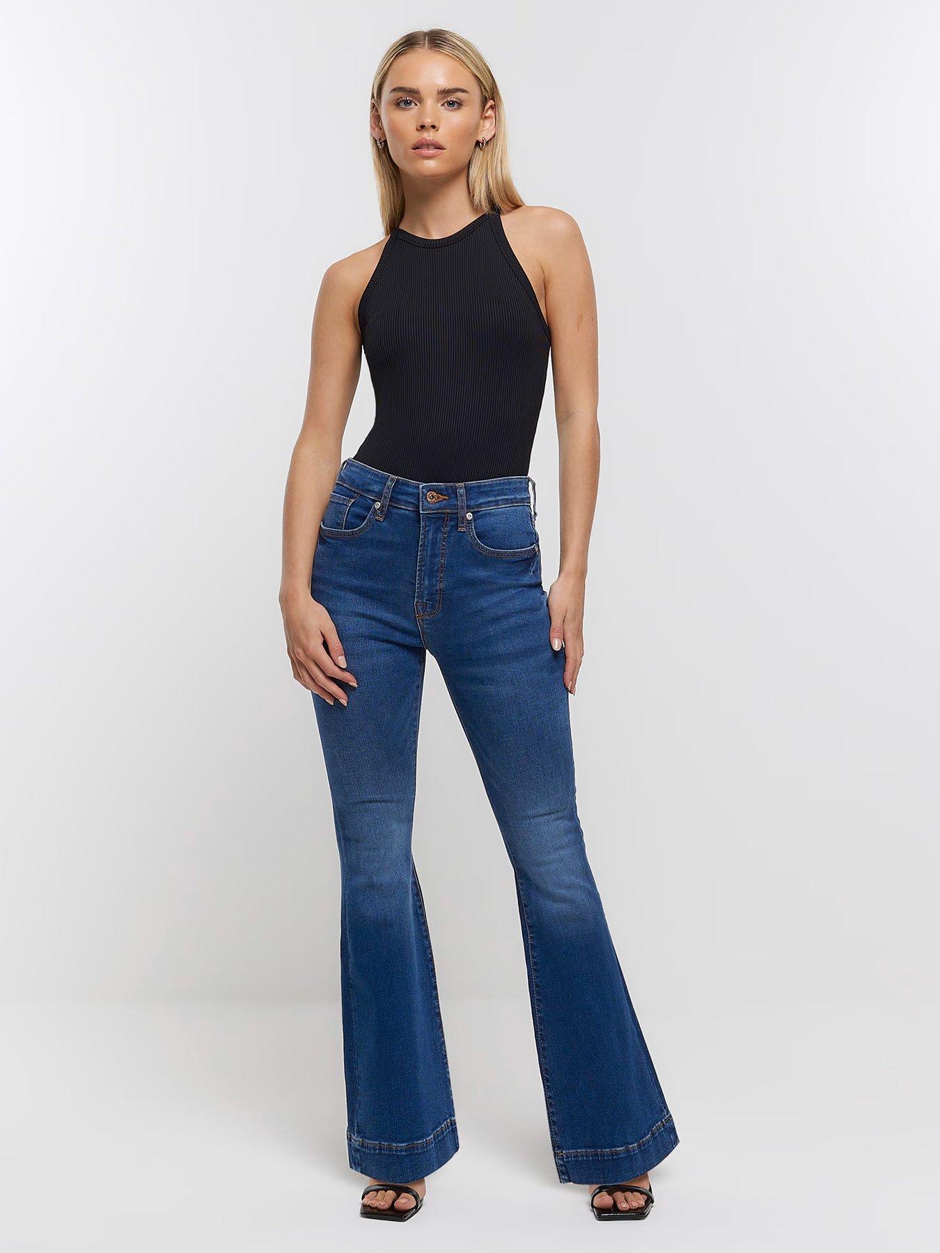 Petite Flare Jeans for Women