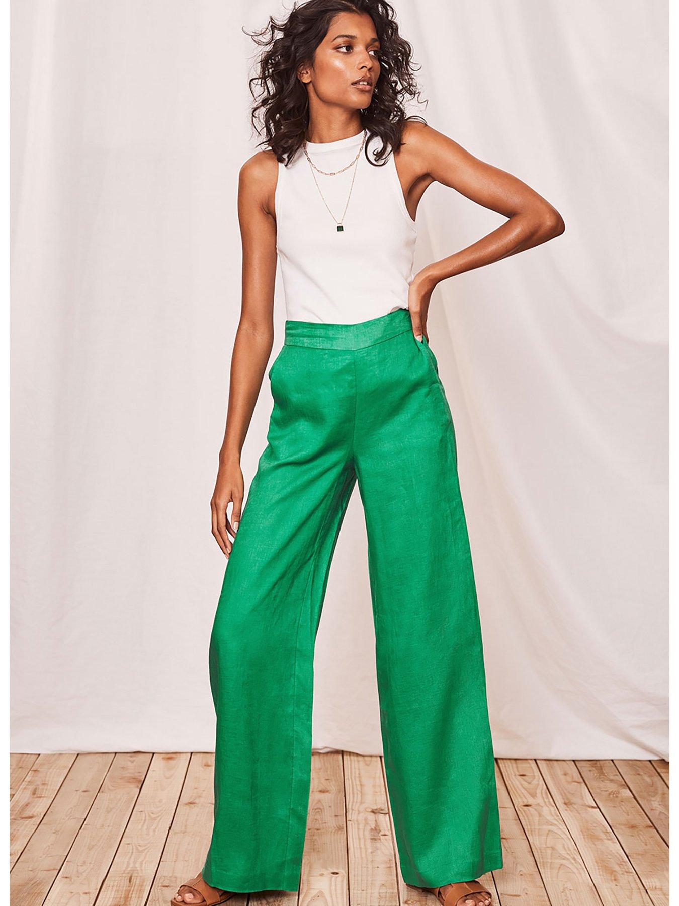 mint velvet cropped trousers