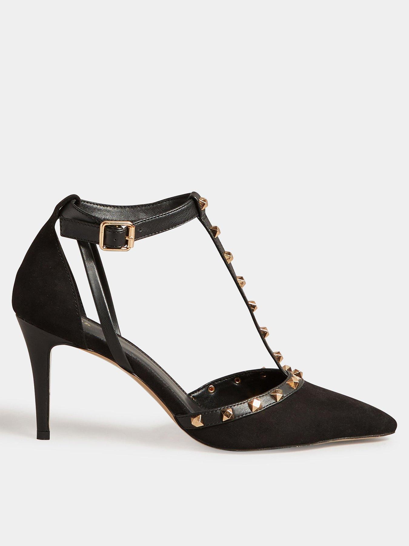 Studded hotsell court heels