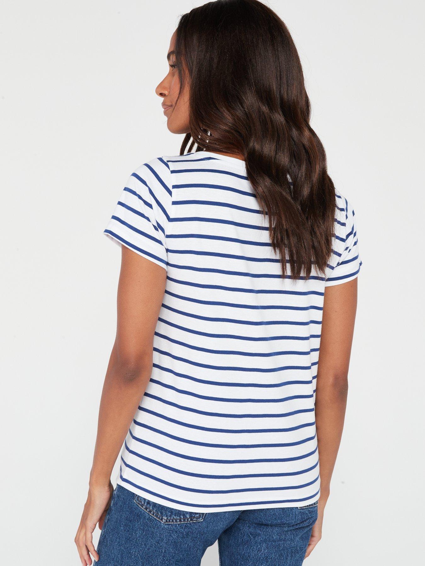 Image 3 of 7 of Everyday 2 Pack Essential Scoop Neck T-shirt - Multi